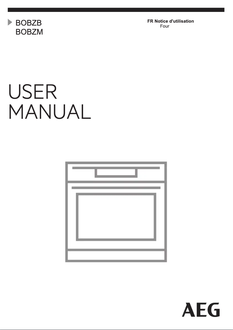 Page 1 de la notice Manuel utilisateur AEG BOBZB