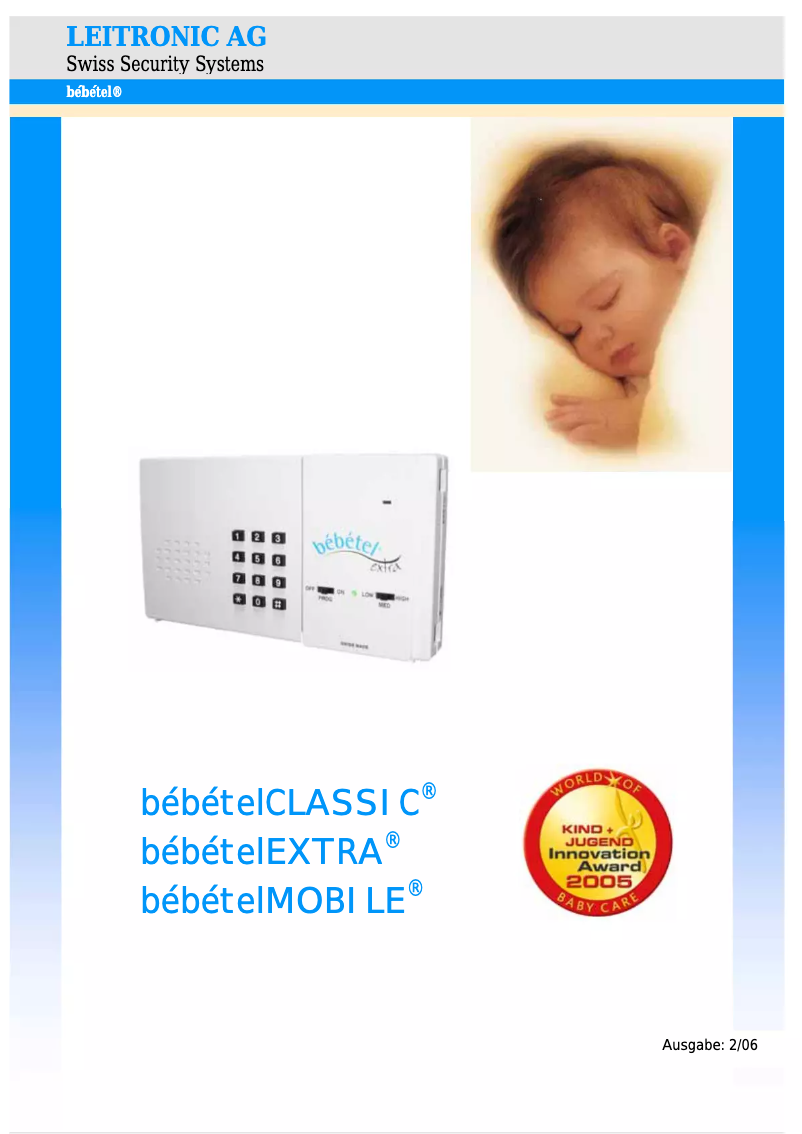 Image de la première page du manuel de l'appareil Classic