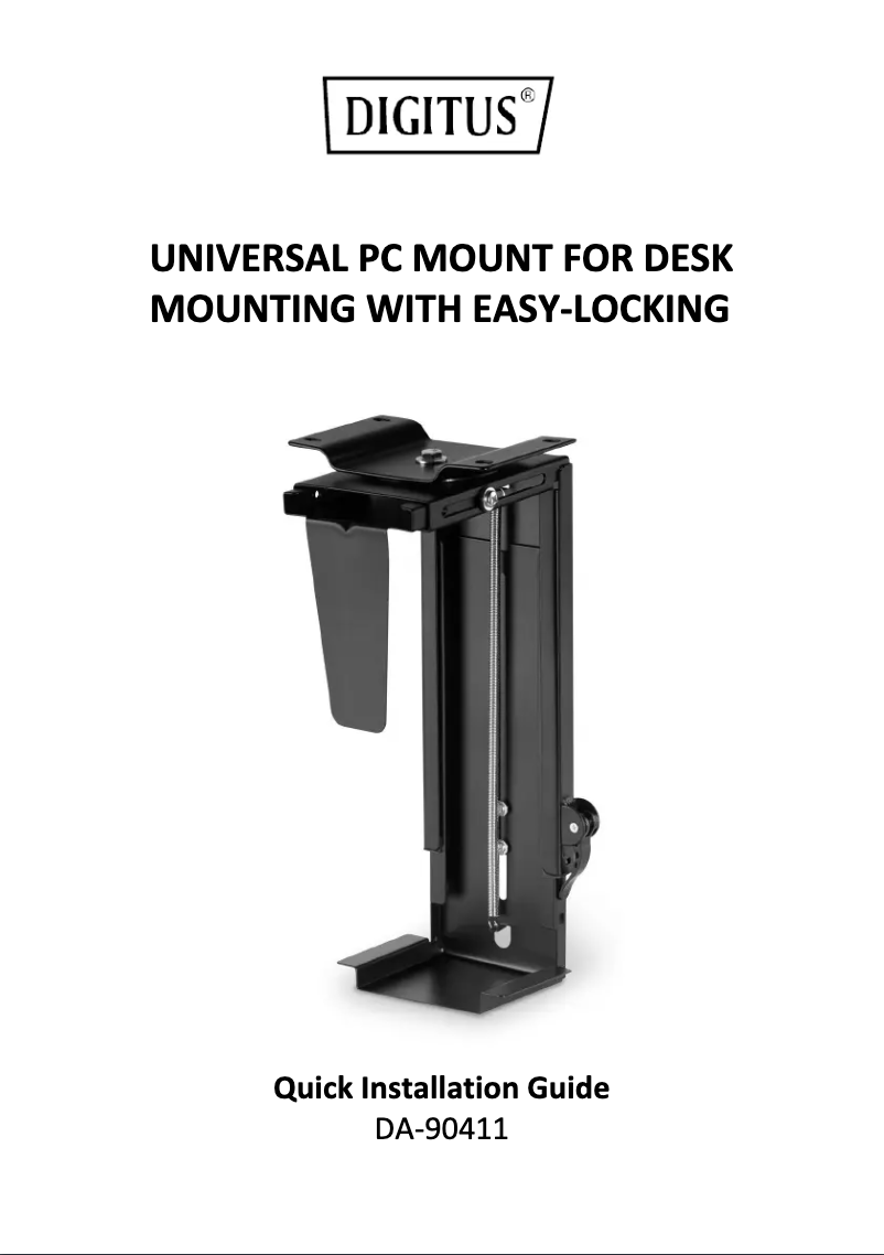 Page 1 de la notice Manuel utilisateur Digitus DA-90411