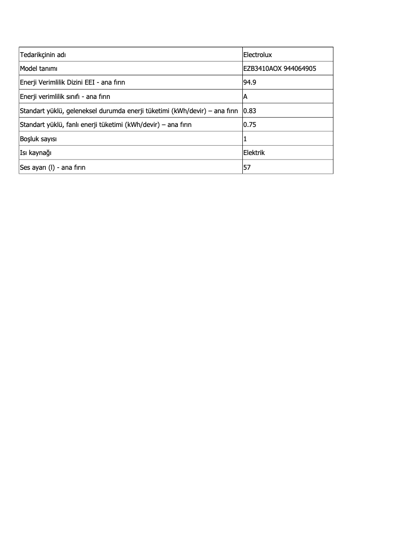 Image de la première page du manuel de l'appareil EZB3410AOX