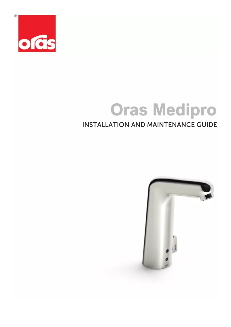 Page n°1 - Manuel utilisateur Oras Medipro 5551F