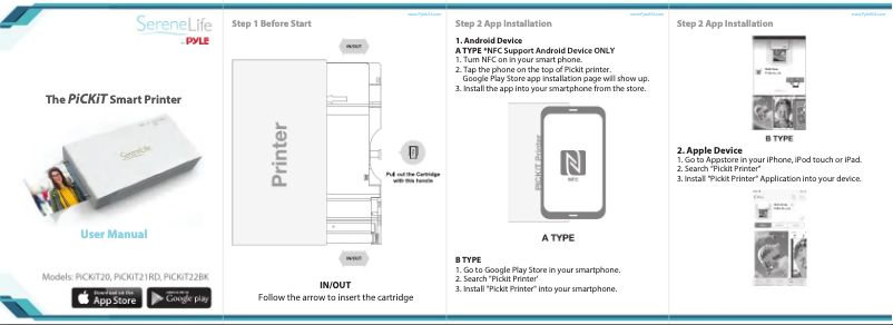 Image de la première page du manuel de l'appareil PICKIT20