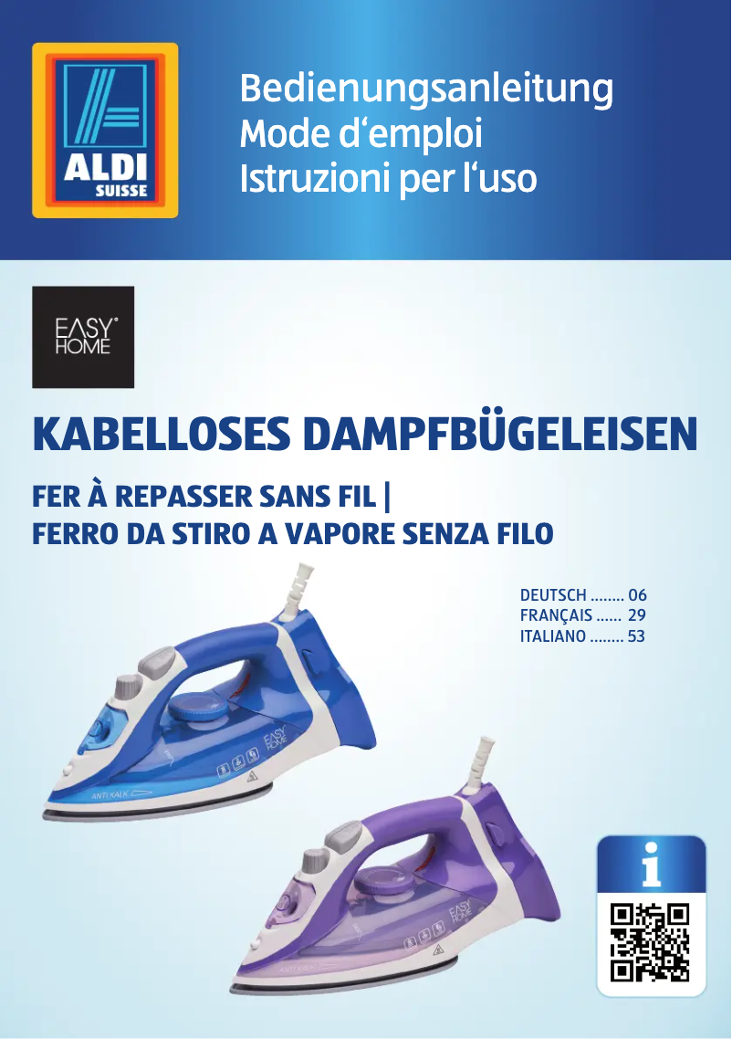 Page 1 de la notice Manuel utilisateur Easy Home GT-Slc-03ch