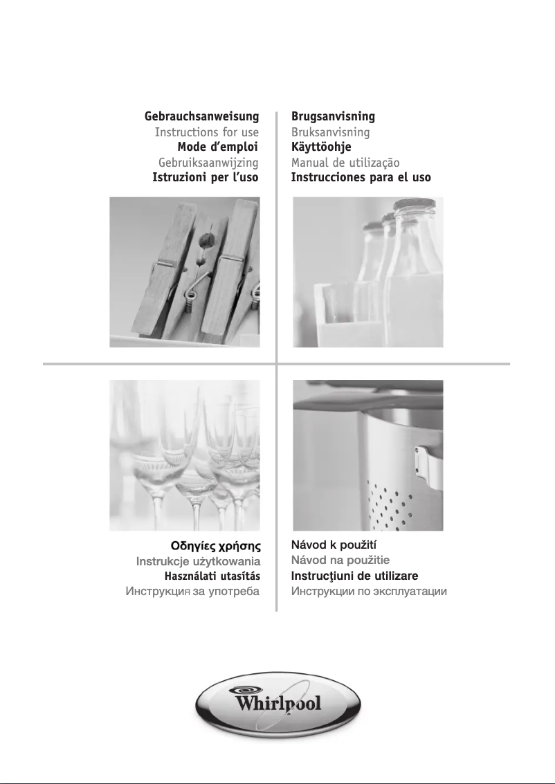 Page n°1 - Manuel utilisateur Whirlpool WBV34973 DFC