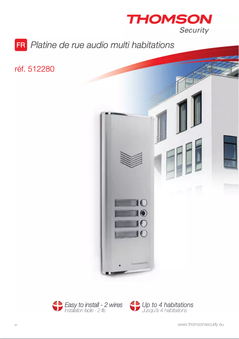 Image de la première page du manuel de l'appareil 512280