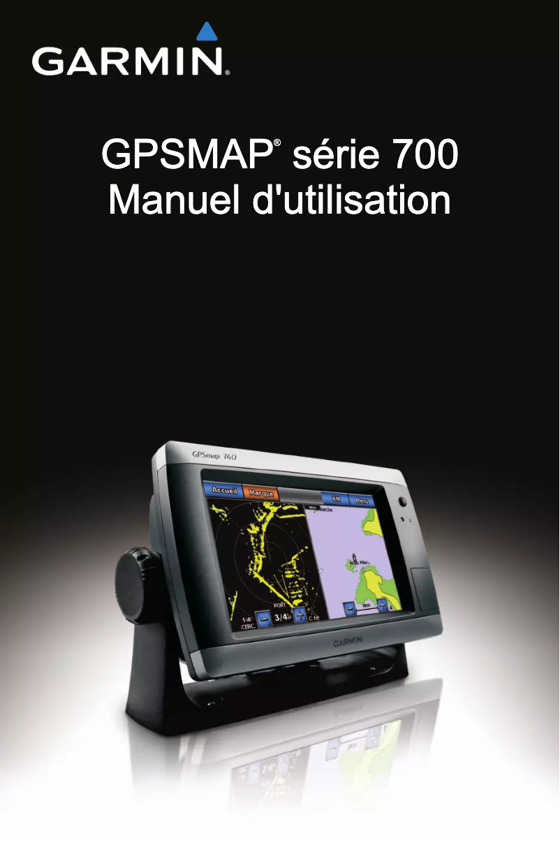 Page n°1 - Manuel utilisateur Garmin GPSMAP 720