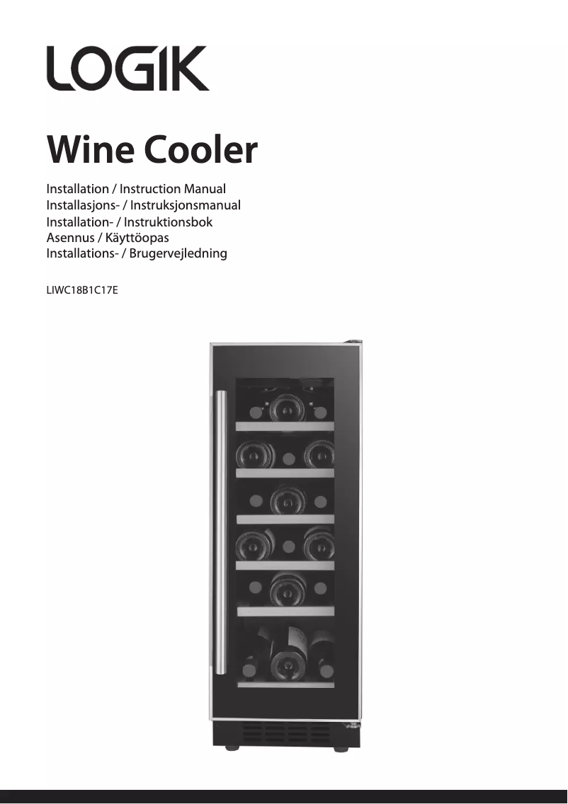 Page n°1 - Manuel utilisateur Logik LIWC18B1C17E