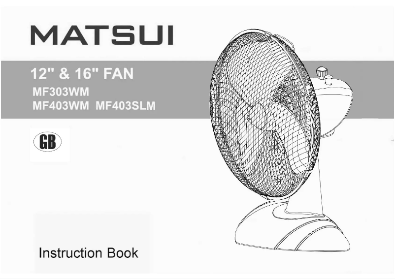 Página 1 del manual Manual de usuario Matsui MF403SLM
