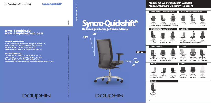 Page n°1 - Manuel utilisateur Dauphin Lordo LO 3027