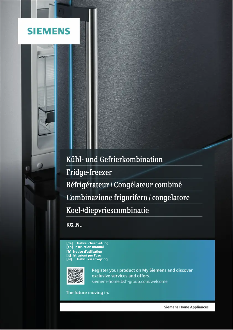 Page n°1 - Manuel utilisateur Siemens iQ300 KG39NEIDQ