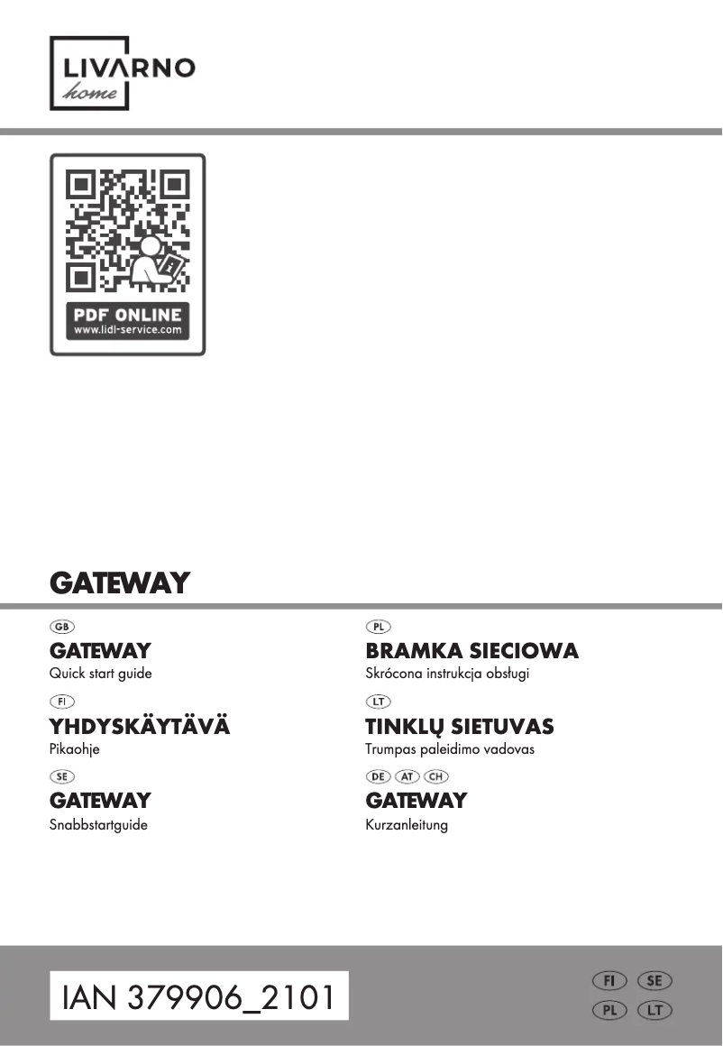 Image de la première page du manuel de l'appareil HG07132