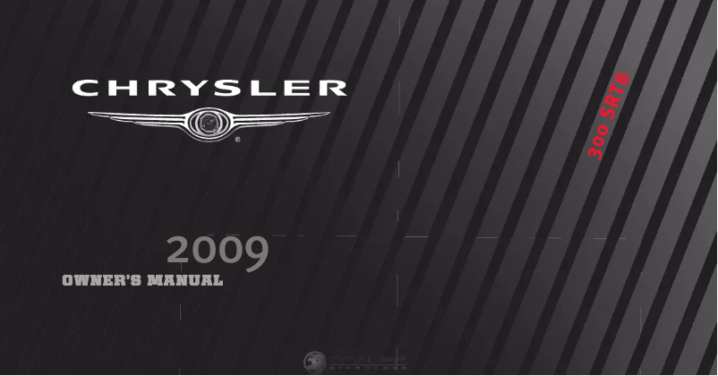 Page 1 de la notice Manuel utilisateur Chrysler 300 SRT8 (2009)