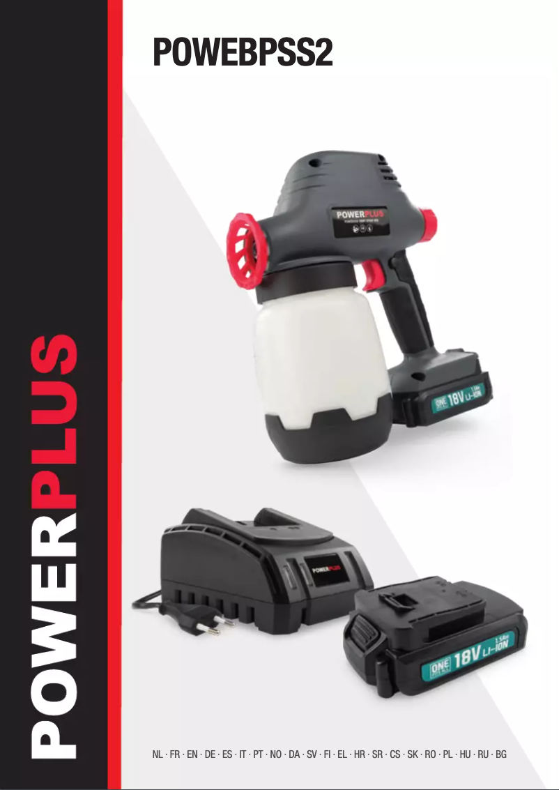 Image de la première page du manuel de l'appareil POWEBPSS2