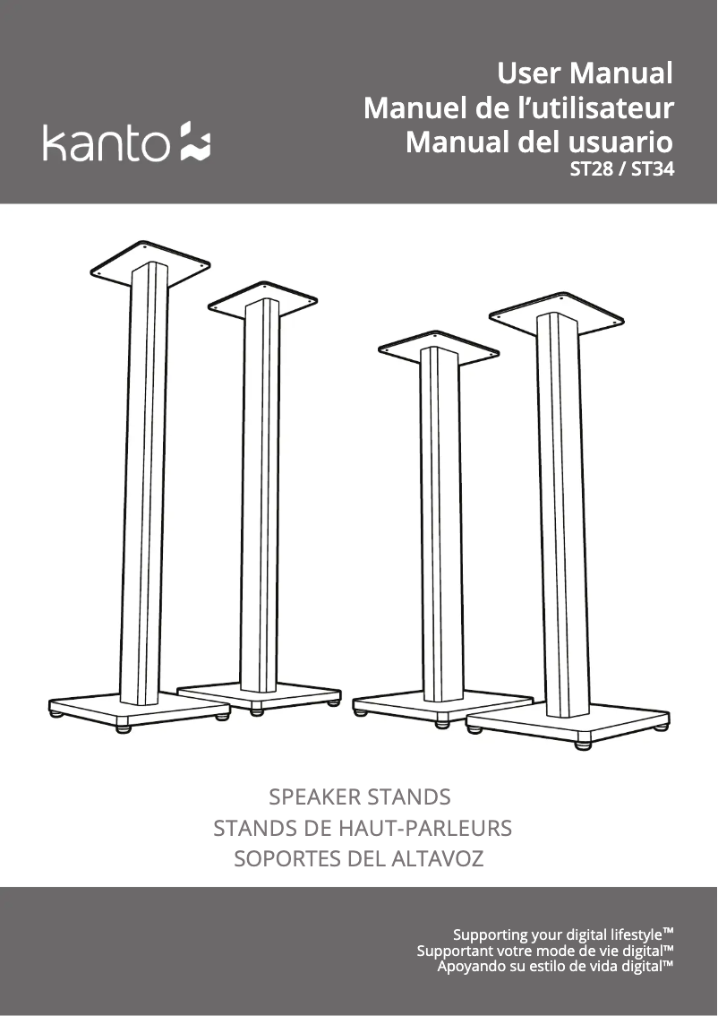 Image de la première page du manuel de l'appareil ST34