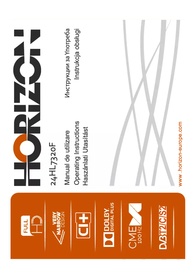 Page n°1 - Manuel utilisateur Horizon 24HL7321F