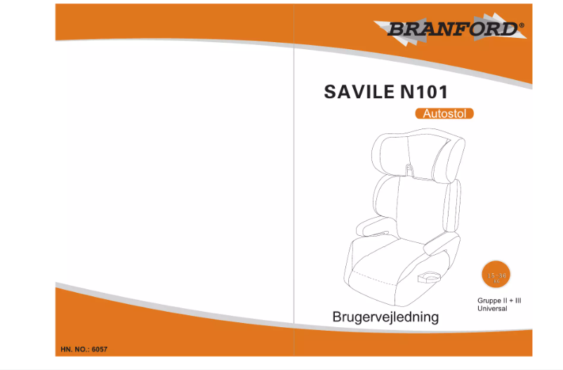 Page n°1 - Manuel utilisateur Branford Savile N101