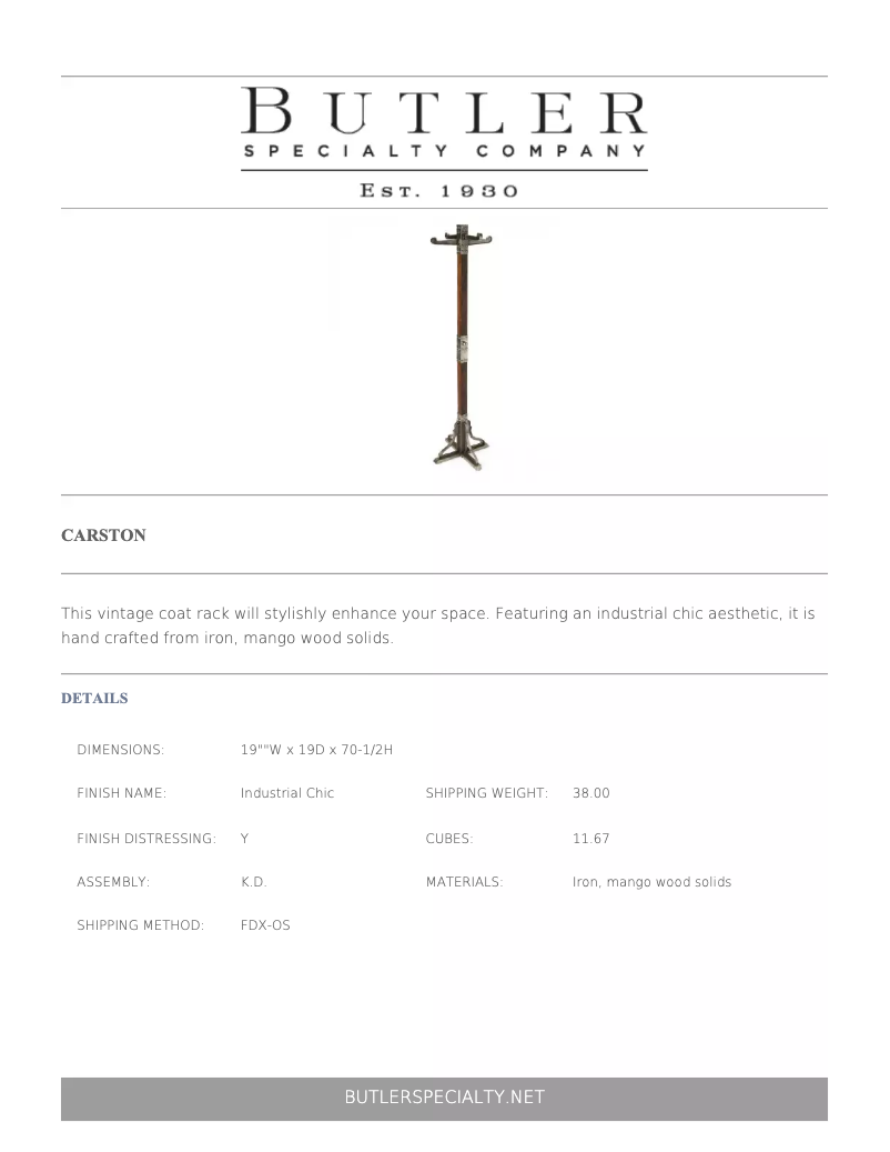 Image de la première page du manuel de l'appareil Carston 3567330