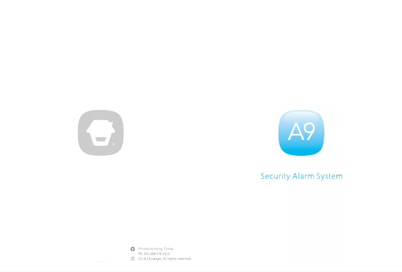 Page 1 de la notice Manuel utilisateur Chuango CG-A9