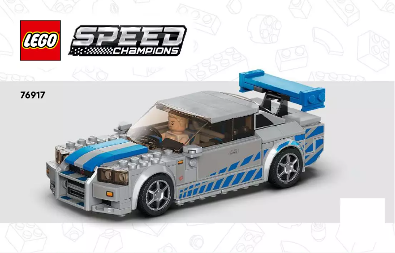 Page 1 de la notice Manuel utilisateur Lego Speed Champions 76917