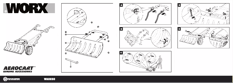 Image de la première page du manuel de l'appareil Aerocart WA0230