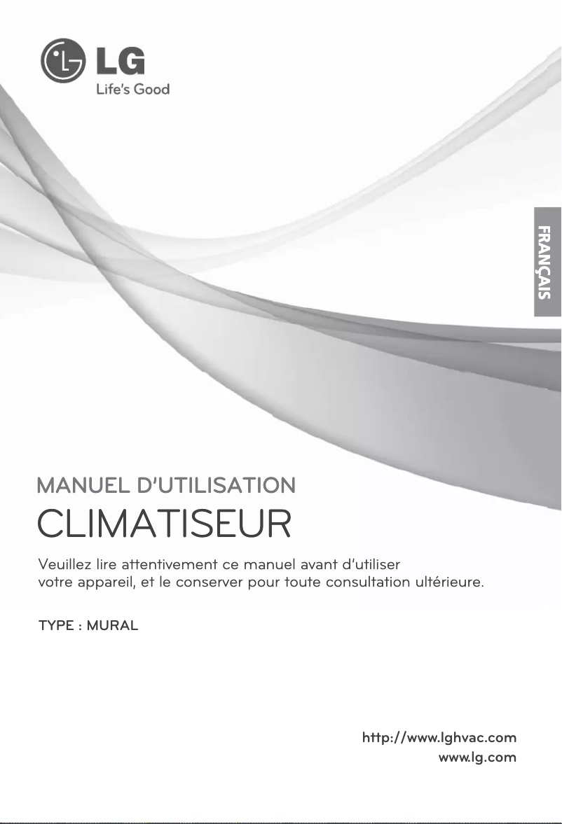 Page 1 de la notice Manuel utilisateur LG LSU181HSV