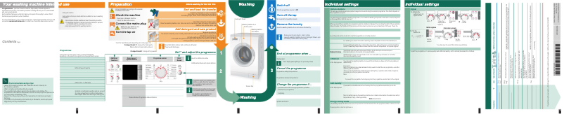 Page n°1 - Manuel utilisateur Bosch WAS28462GB