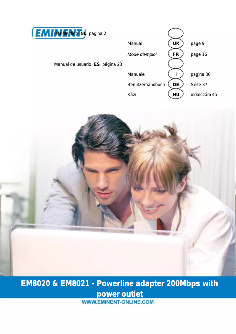 Page n°1 - Manuel utilisateur Eminent EM8020