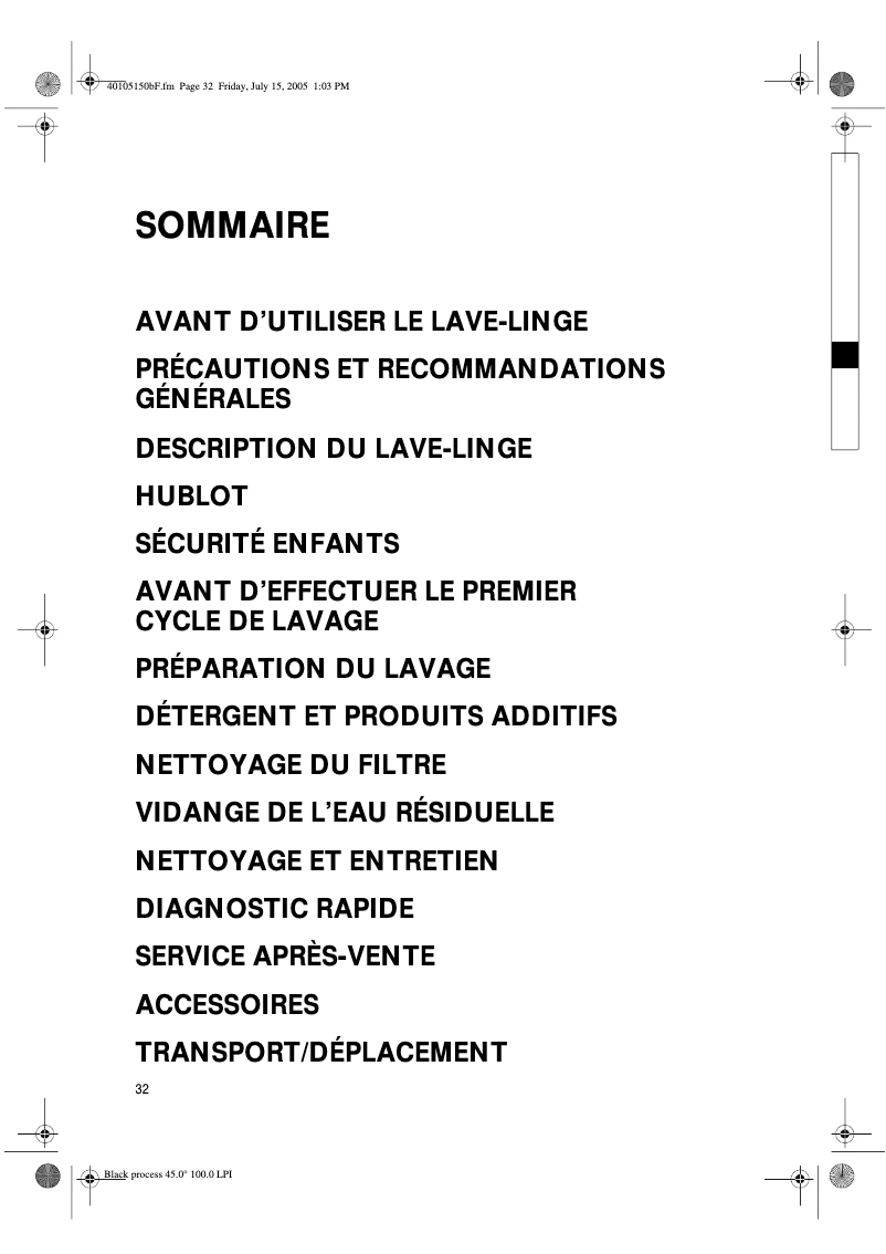 Page 1 de la notice Manuel utilisateur Bauknecht WAK 1400 EX/6