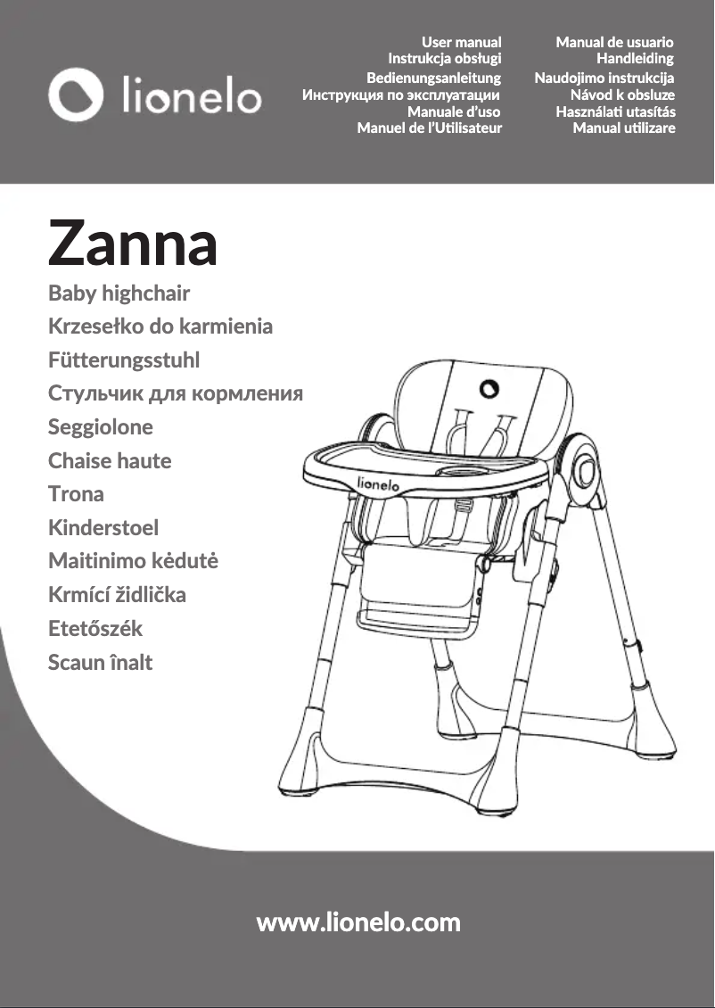 Page n°1 - Manuel utilisateur Lionelo Zanna