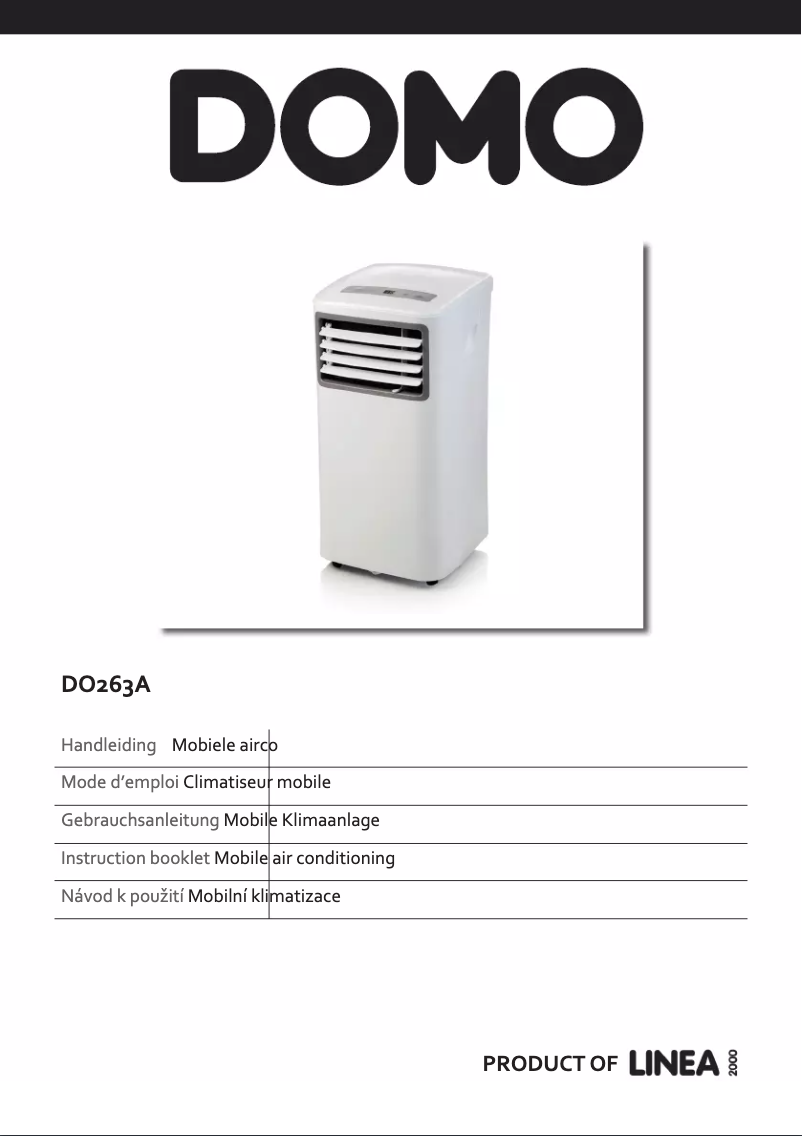 Page 1 de la notice Manuel utilisateur Domo DO263A