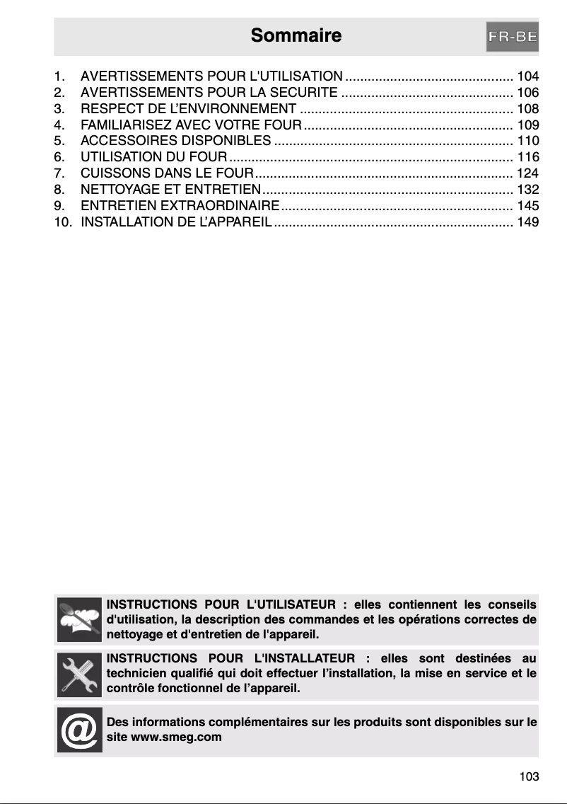 Image de la première page du manuel de l'appareil SCP805A-8