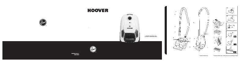 Página 1 del manual Manual de usuario Hoover BV71