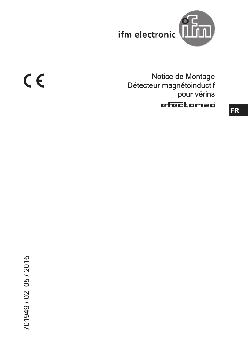 Page n°1 - Manuel utilisateur IFM MK5196