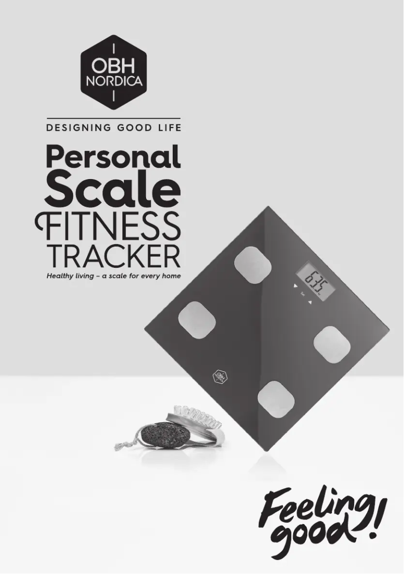 Page n°1 - Manuel utilisateur OBH Nordica EN2520N1