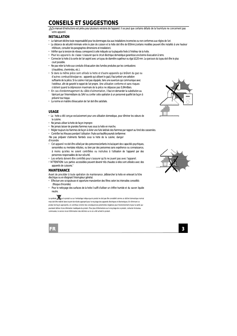 Page n°1 - Manuel utilisateur Smeg KSE912BX3