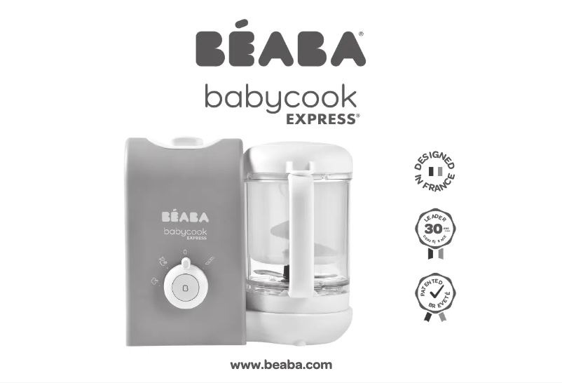 Página 1 del manual Manual de usuario Beaba Babycook Express