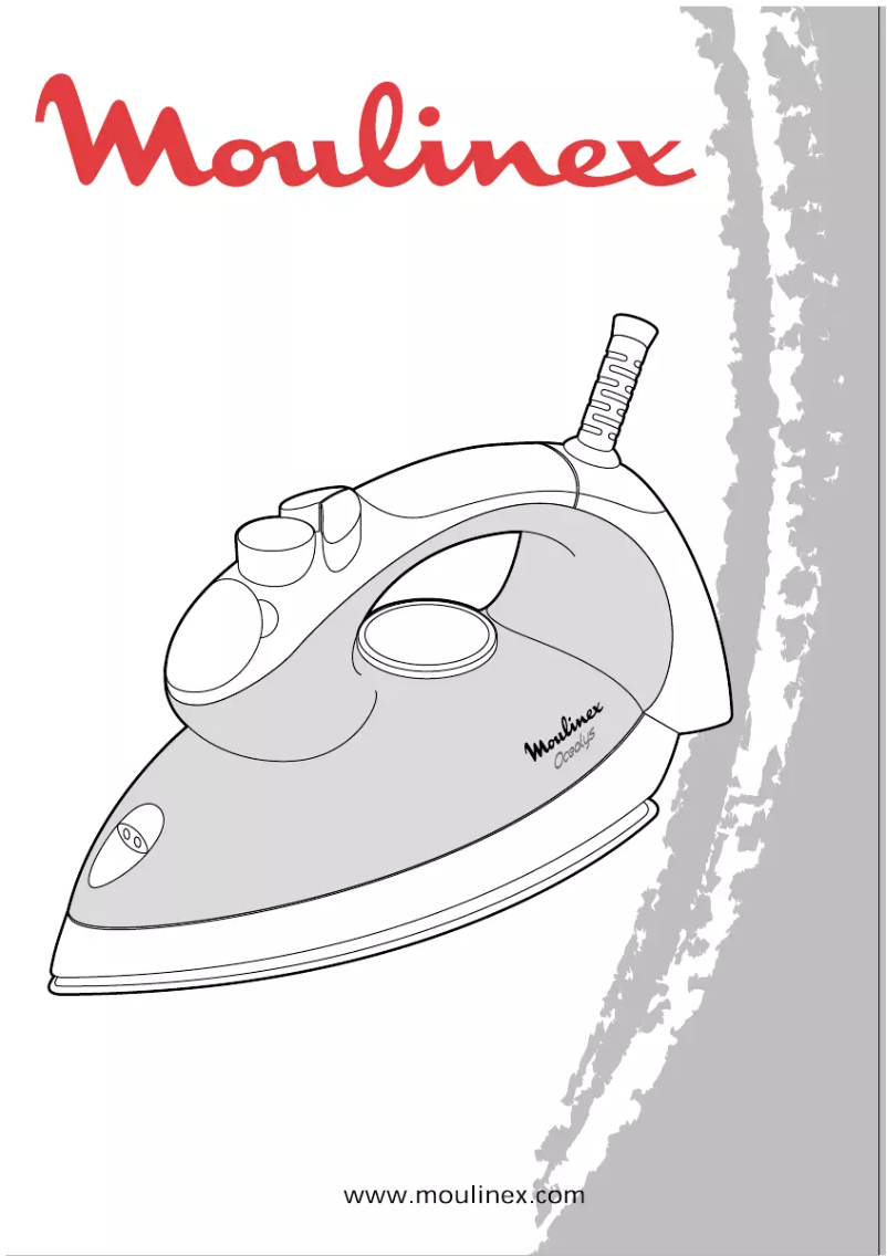 Page 1 de la notice Manuel utilisateur Moulinex Ocealys 160 CHK6