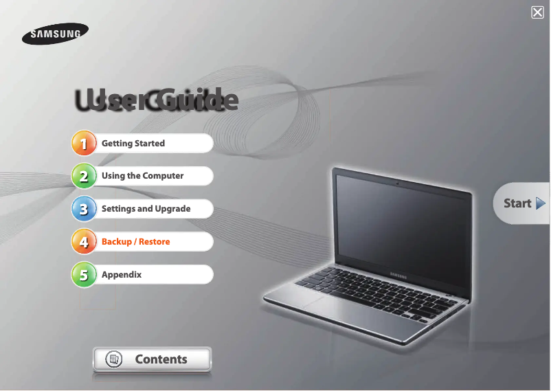 Page n°1 - Manuel utilisateur Samsung NP300U1A