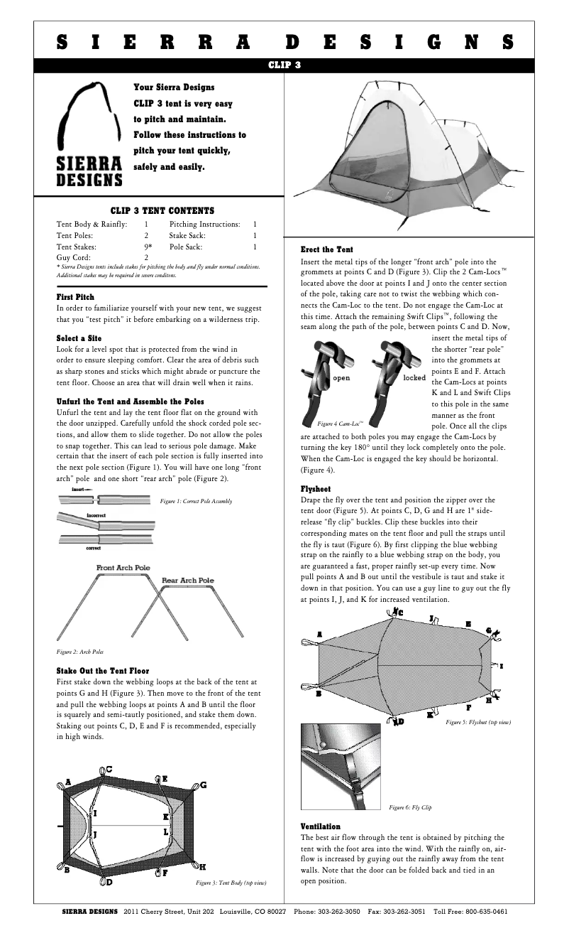 Imagen de la primera página del manual del dispositivo Clip 3