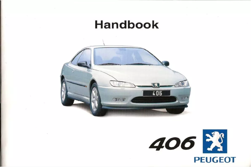 Page 1 de la notice Manuel utilisateur Peugeot 406 (2000)