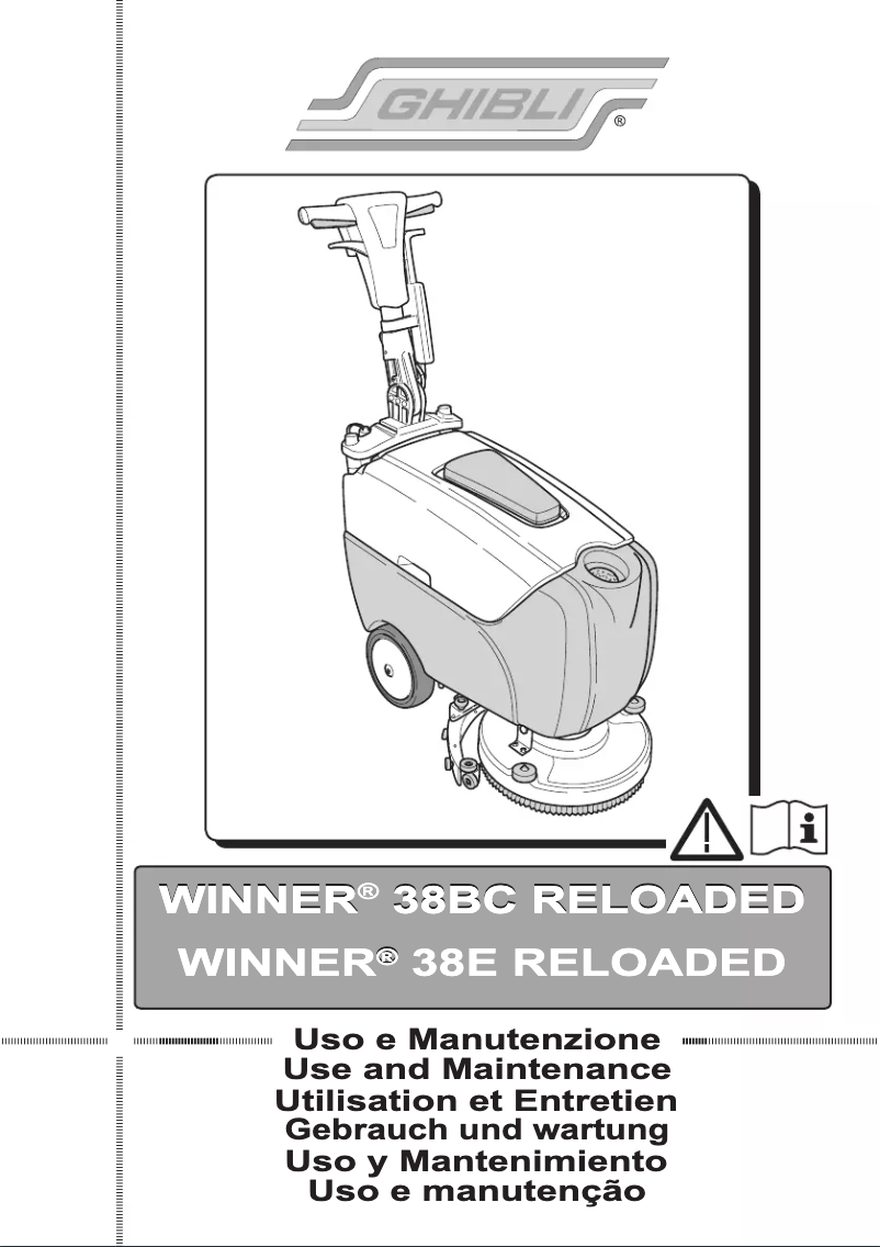 Page 1 de la notice Manuel utilisateur Ghibli Winner 38E