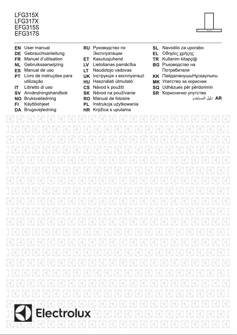 Page n°1 - Manuel utilisateur Electrolux LFG315X