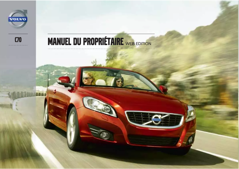 Image de la première page du manuel de l'appareil C70 (2013)