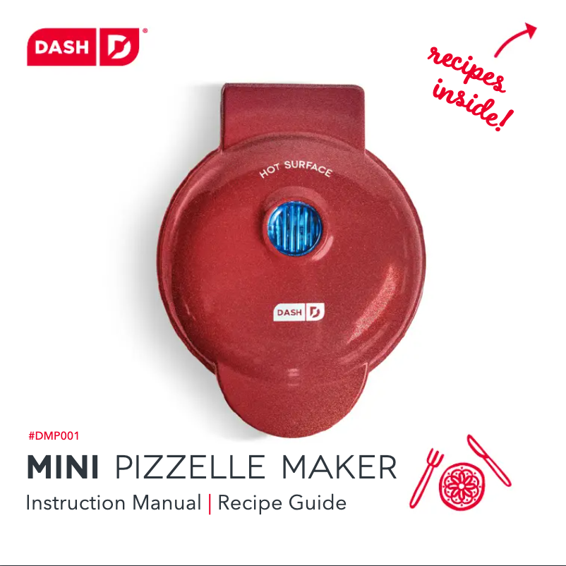 Page 1 de la notice Manuel utilisateur Dash DMP001