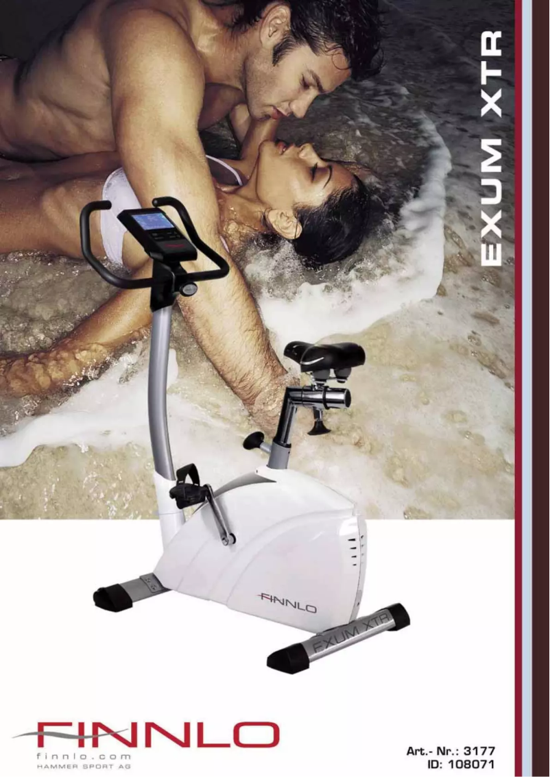 Page 1 de la notice Manuel utilisateur Finnlo Exum XTR