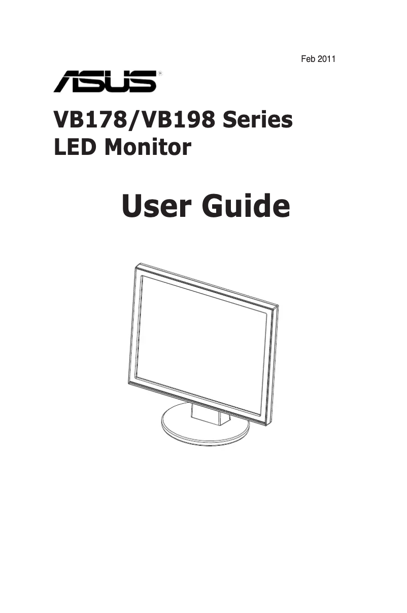 Page n°1 - Manuel utilisateur Asus VB198