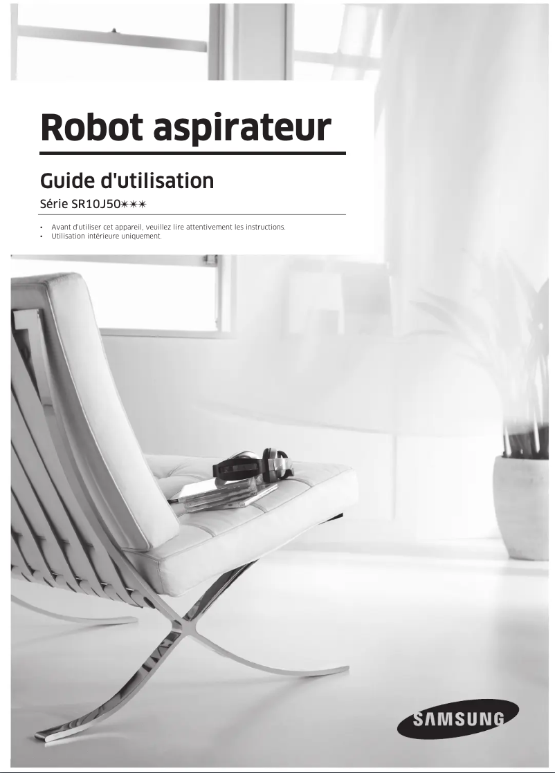 Page 1 de la notice Manuel utilisateur Samsung SR10J502FU