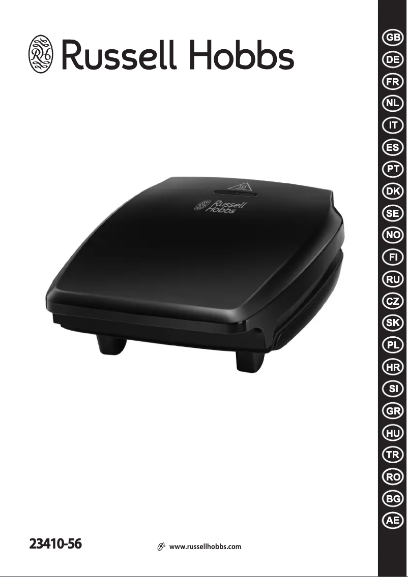 Page 1 de la notice Manuel utilisateur Russell Hobbs 23410-56