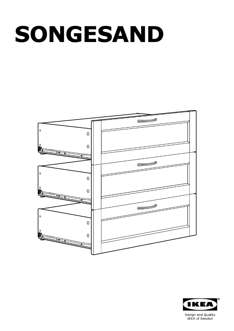 Image de la première page du manuel de l'appareil SONGESAND 703.667.60