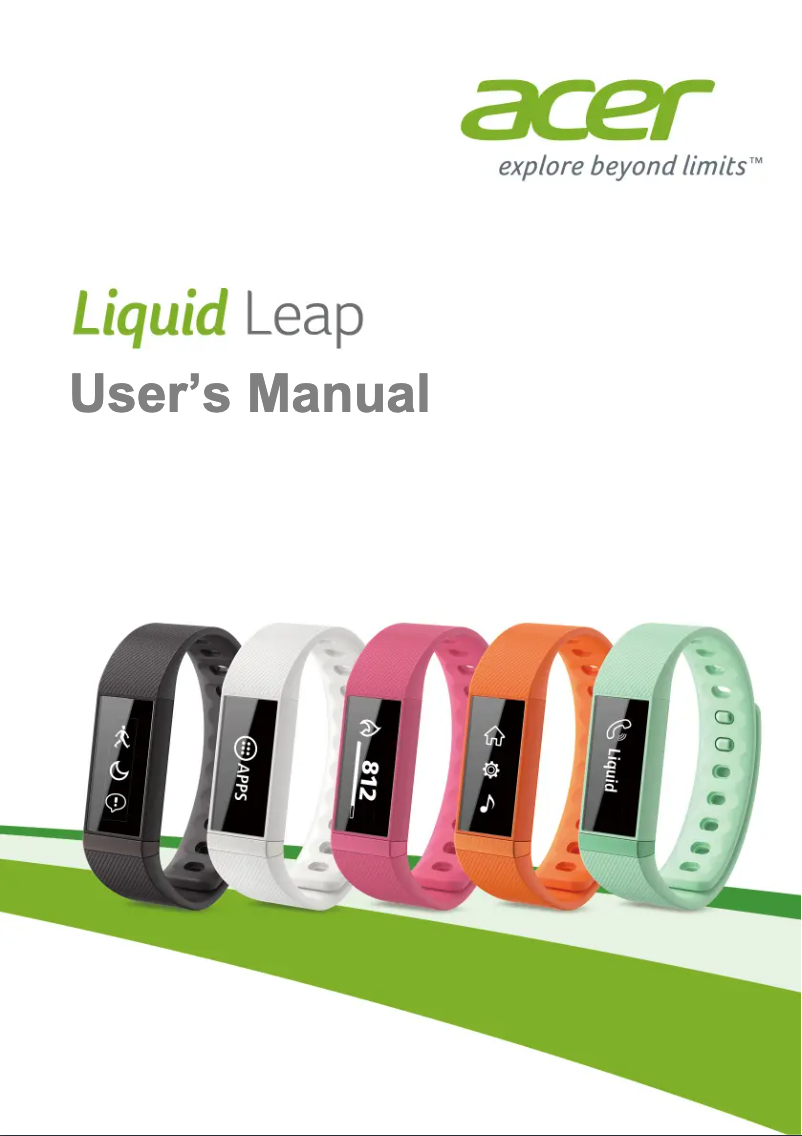 Página 1 del manual Manual de usuario Acer Liquid Leap +